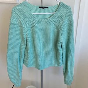 Tibi Knit S Mint Green Sweater